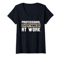 Womens Professional Overthinker Work T-Shirt - Novelty Apparel Men Women - T-Shirt, Sweatshirt, Hoodie