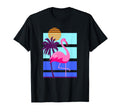 Art Deco Synthwave Flamingo T-Shirt - Trendy Graphic Unisex - T-Shirt, Sweatshirt, Hoodie