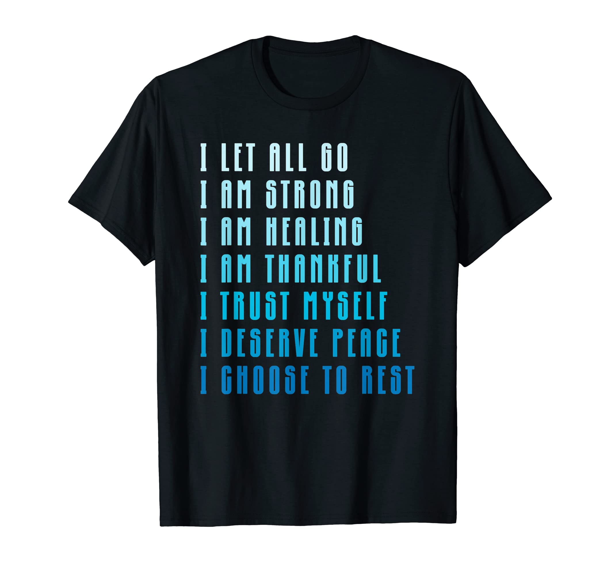 Bedtime Affirmations Adults Physical Self T-Shirt - Novelty Apparel Unisex - T-Shirt, Sweatshirt, Hoodie