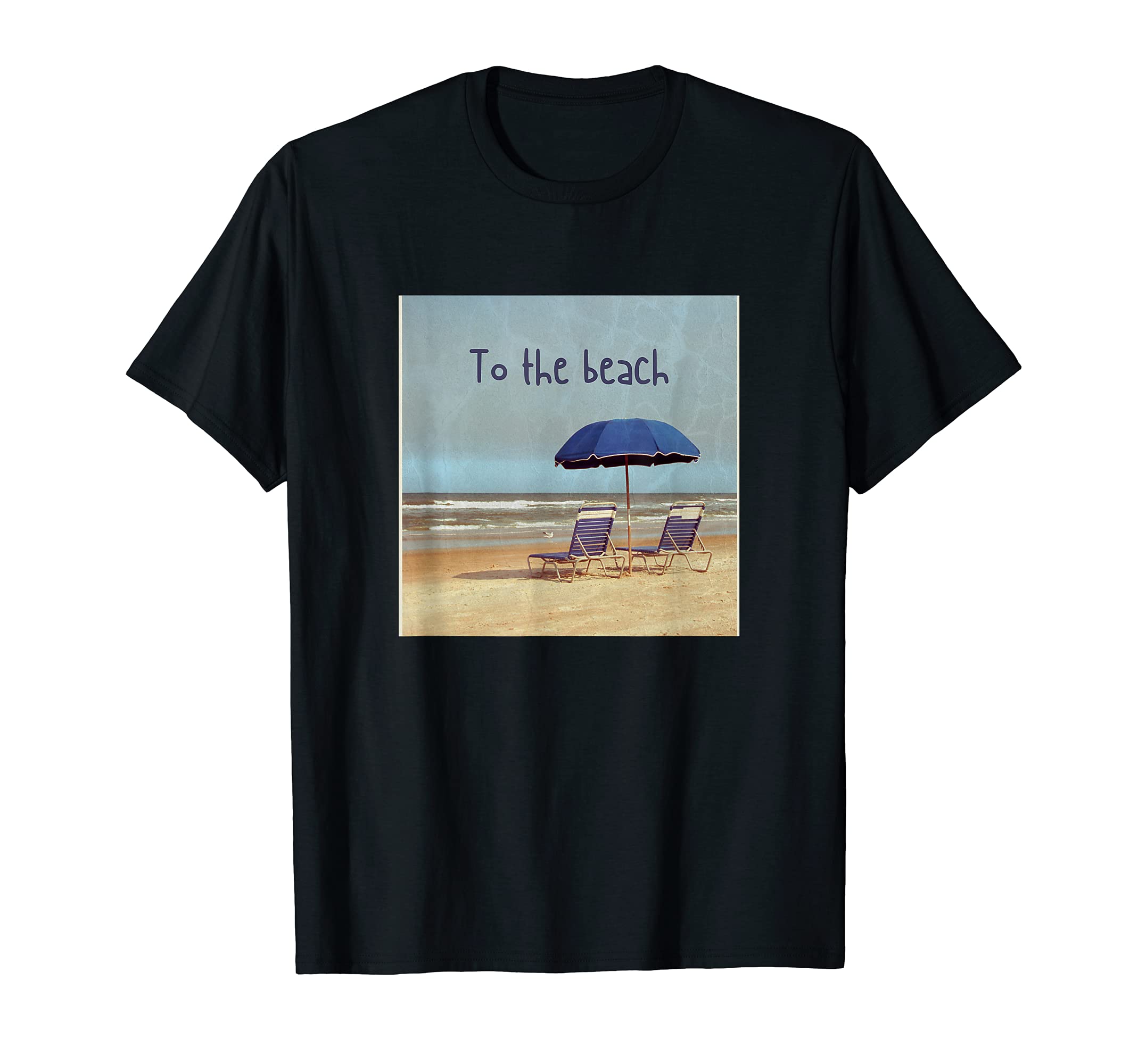 Photo Beach Theme T-Shirt - Unique Graphic Unisex - T-Shirt, Sweatshirt, Hoodie