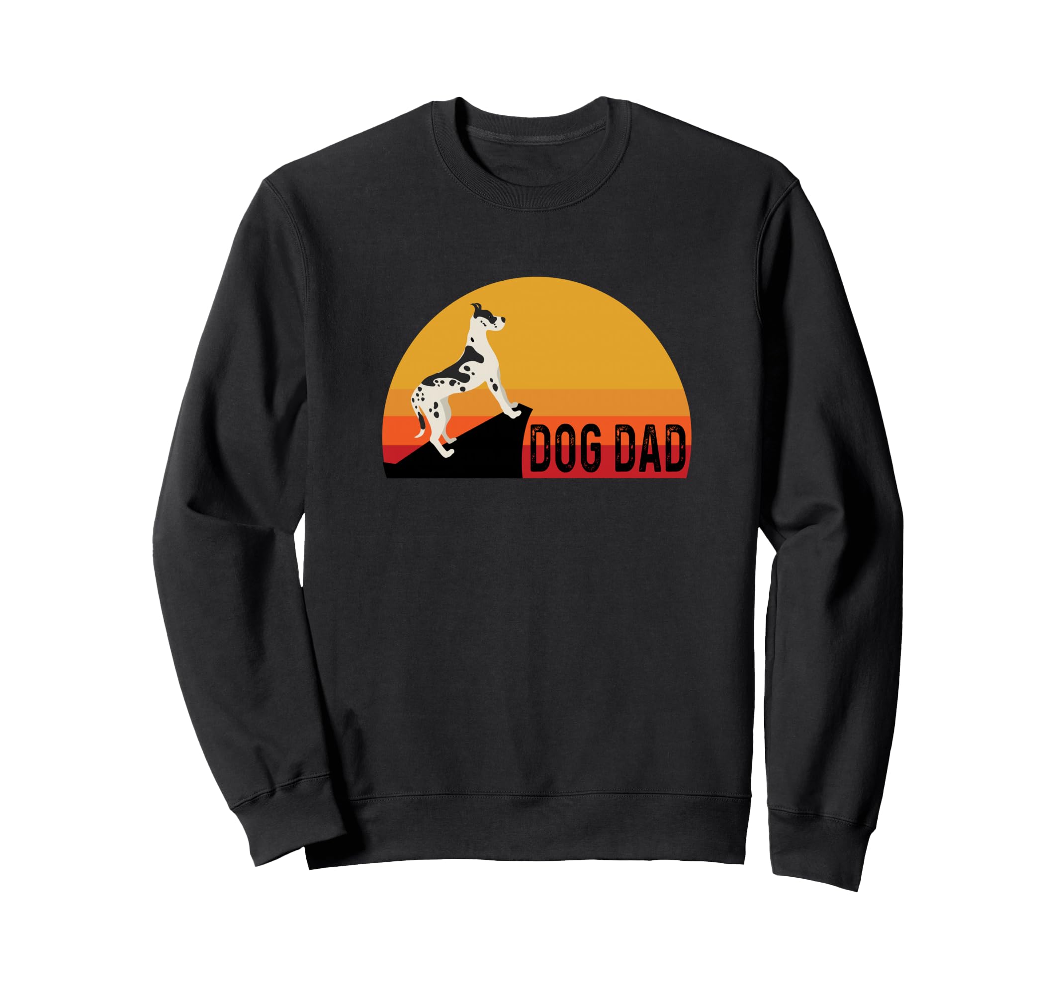 Great Dane Dog Dad Pet Funny Sweatshirt - Fun Novelty Design for Adults - T-Shirt, Sweatshirt, Hoodie