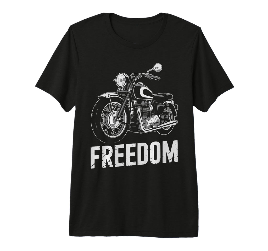 Motorcycle Motorbike Biker Tri Blend T-Shirt - Trendy Graphic for Adults - T-Shirt, Sweatshirt, Hoodie