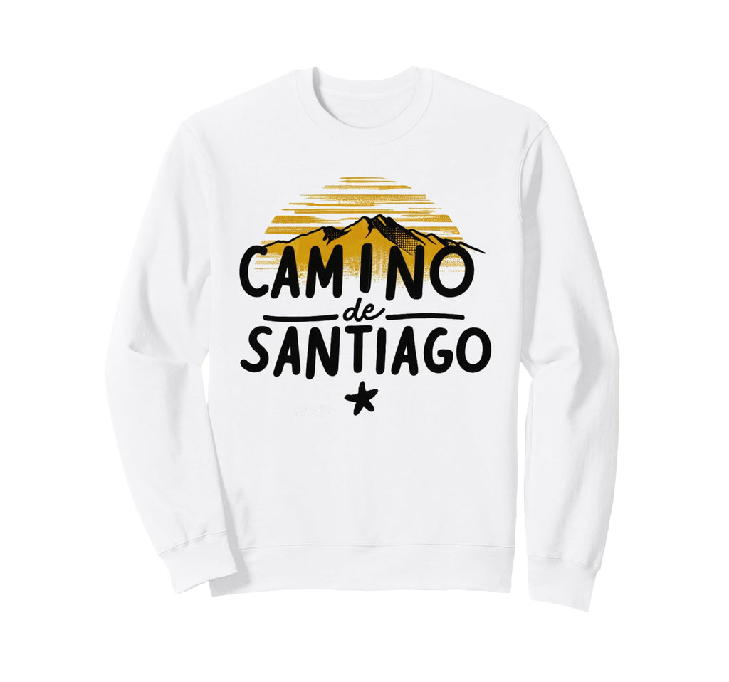 Camino De Santiago Sunset Spain Sweatshirt - Aesthetic Graphic Unisex - T-Shirt, Sweatshirt, Hoodie