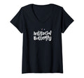 Womens Colored Antisocial Butterfly V T-Shirt - Graphic Print Men Women - T-Shirt, Sweatshirt, Hoodie