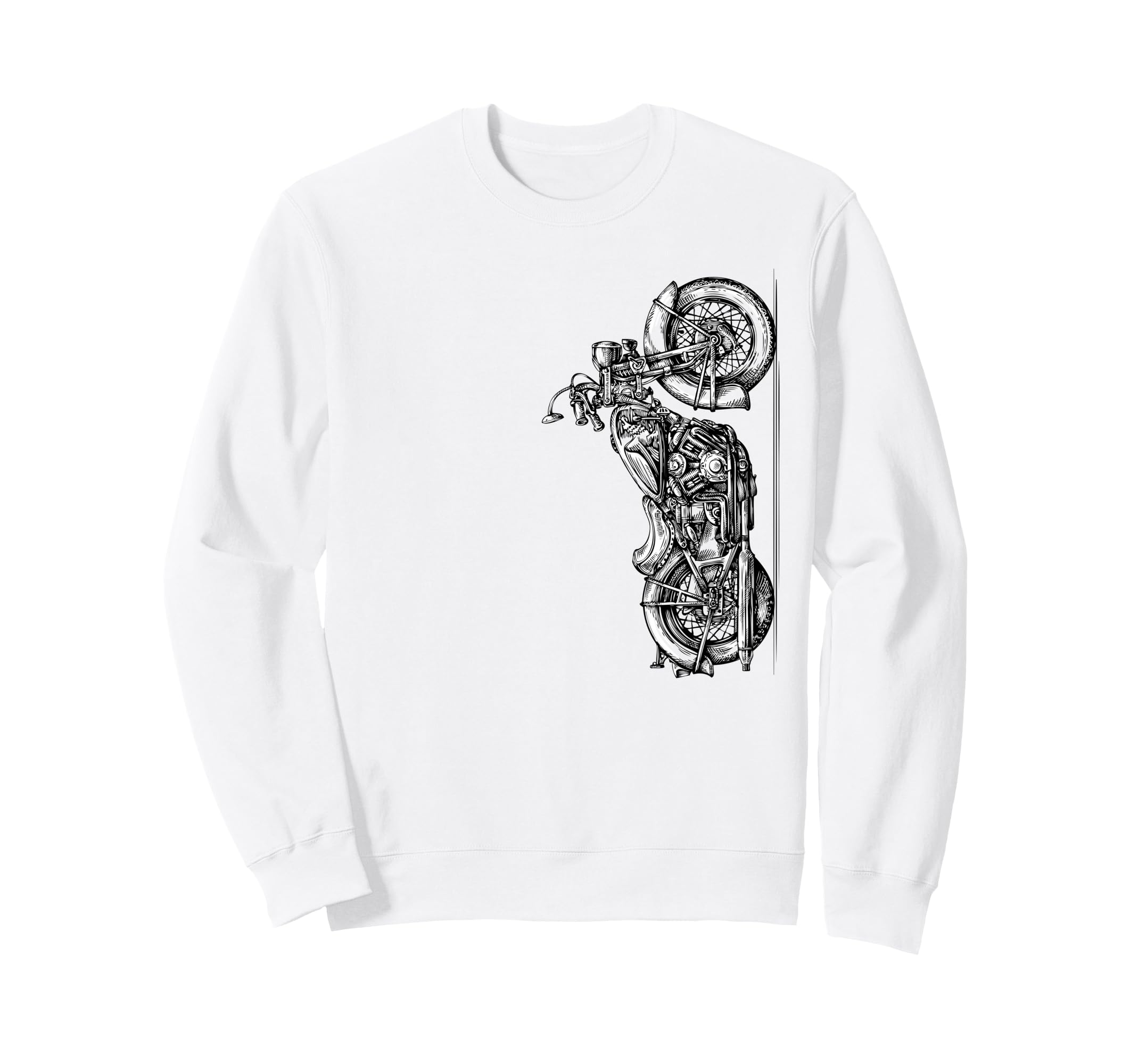 Motorcycling Biker Motorcycle Sweatshirt - Novelty Apparel for Adults - T-Shirt, Sweatshirt, Hoodie