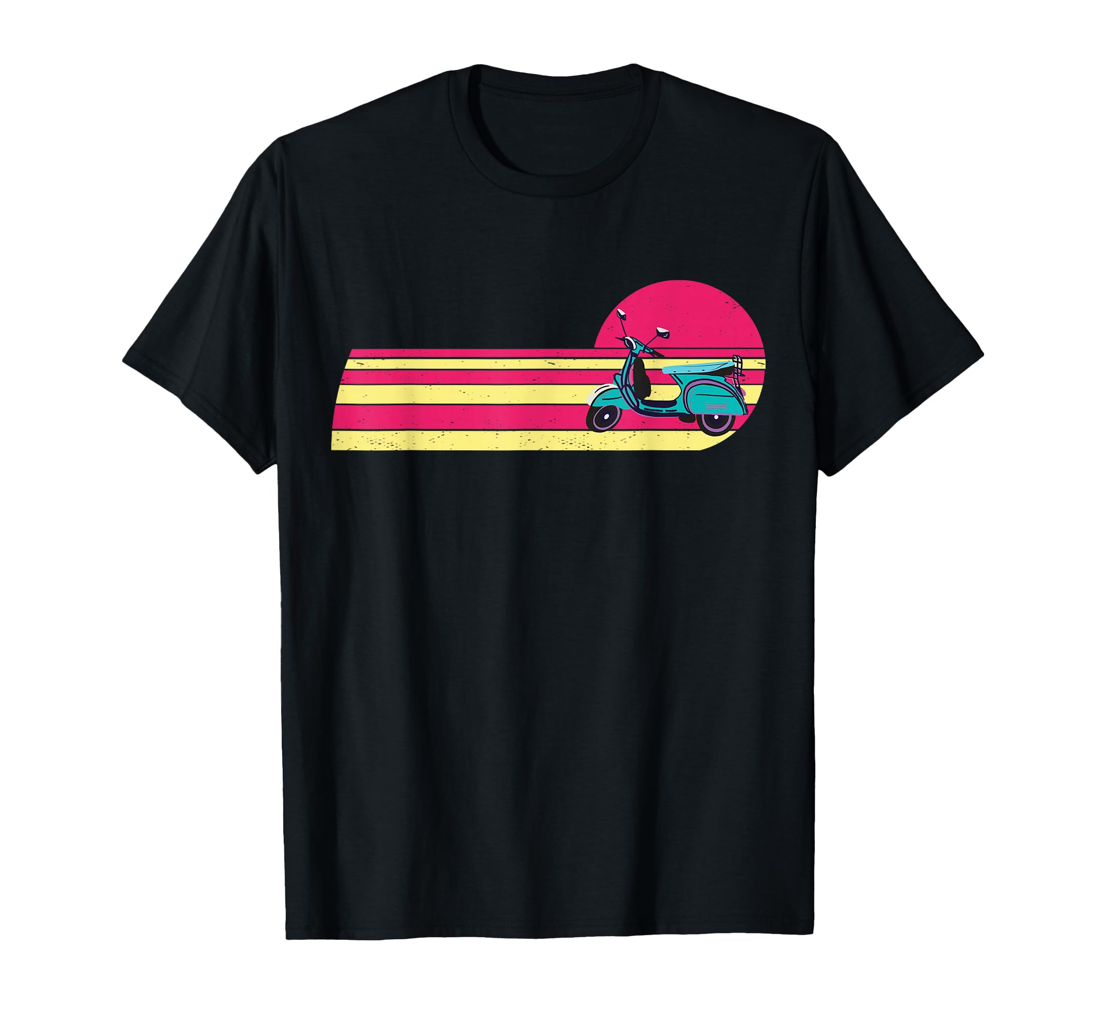 Moped Scooter Bike Scooter Moped T-Shirt - Novelty Apparel for Adults - T-Shirt, Sweatshirt, Hoodie