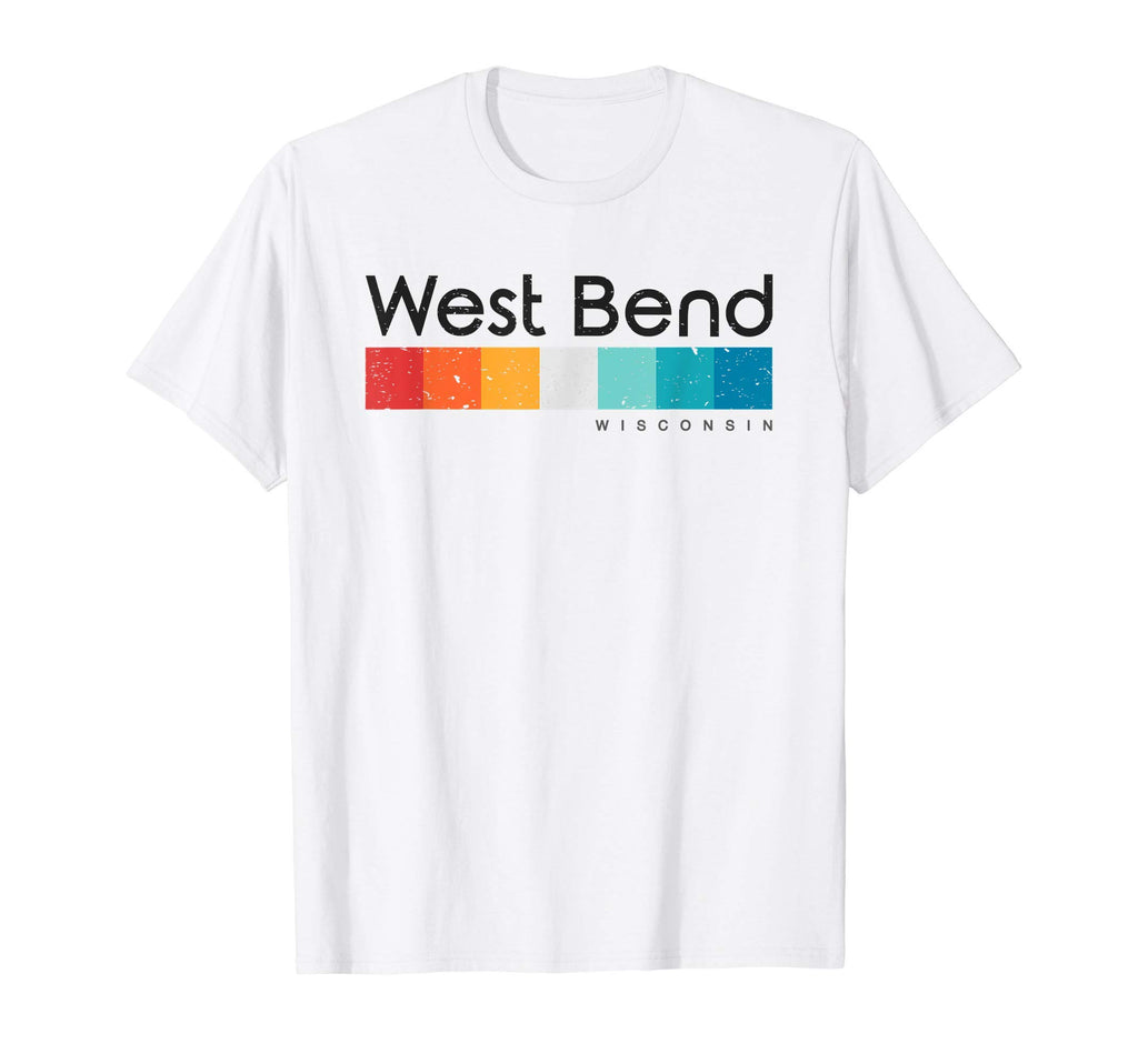 West Bend Wi Wisconsin Usa T-Shirt - Minimalist Print Unisex - T-Shirt, Sweatshirt, Hoodie