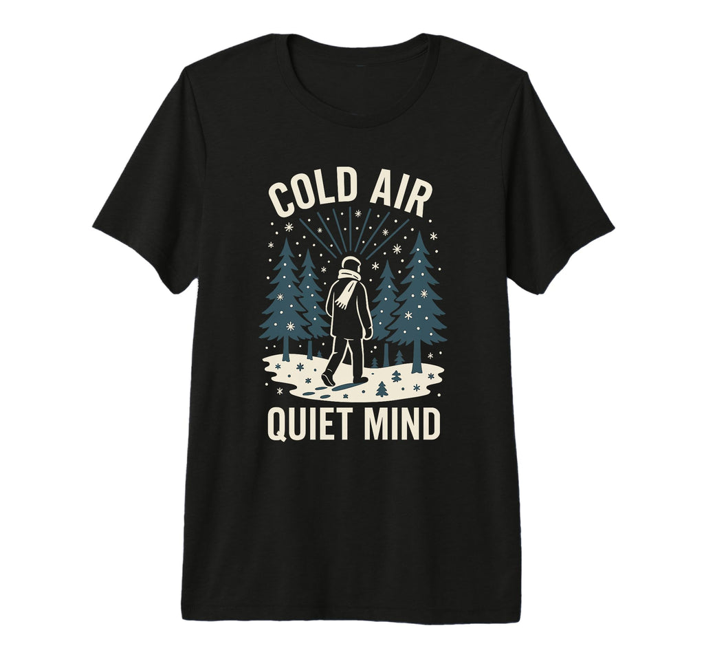 Forest Walk Overthinker Mental Reset T-Shirt - Custom Art Print Unisex - T-Shirt, Sweatshirt, Hoodie