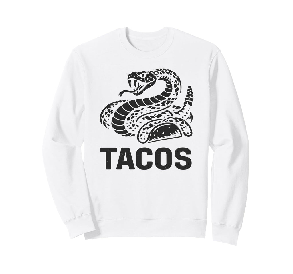 Southwest Tacos Looking Rattlesnake Sweatshirt - Unique Graphic Men Women - T-Shirt, Sweatshirt, Hoodie