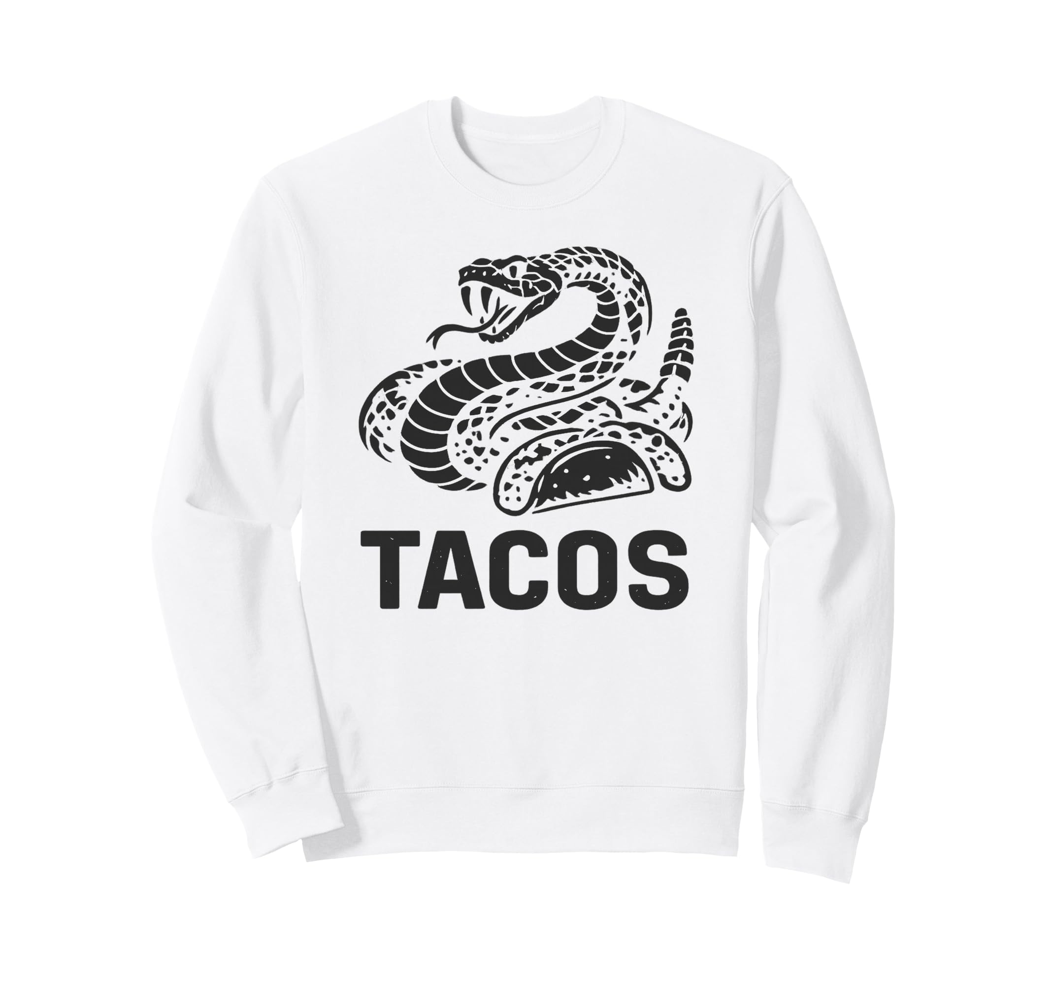 Southwest Tacos Looking Rattlesnake Sweatshirt - Unique Graphic Men Women - T-Shirt, Sweatshirt, Hoodie