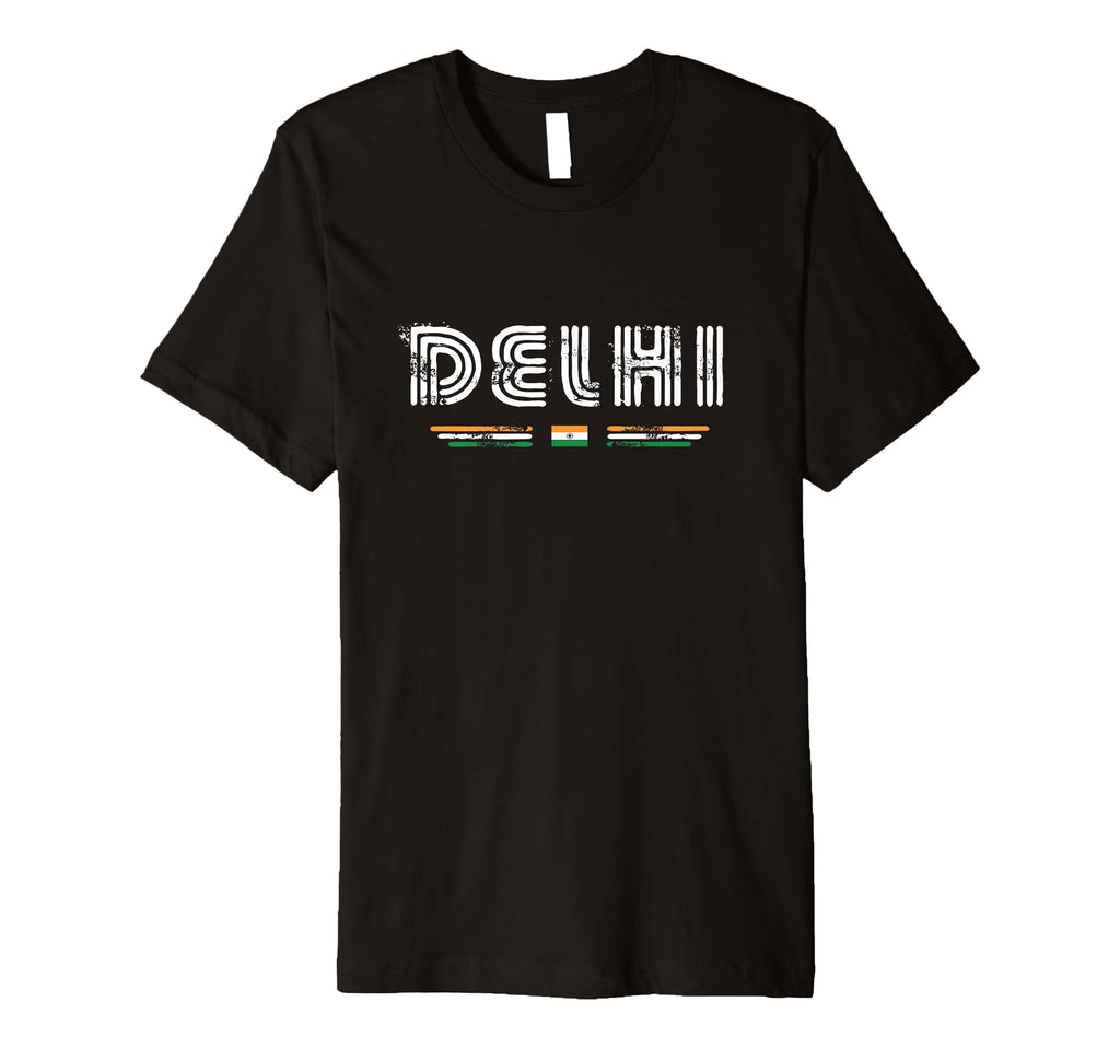 Delhi India 70S 80S Type T-Shirt - Casual Everyday Wear for Adults - T-Shirt, Sweatshirt, Hoodie