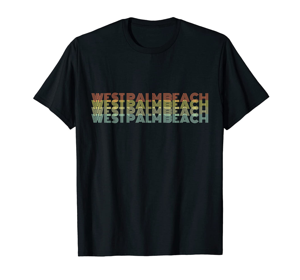 West Palm Beach City Hometown Florida T-Shirt - Minimalist Print Unisex - T-Shirt, Sweatshirt, Hoodie