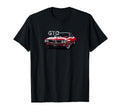 Red 1969 Gto Cars American Muscle Car Art T-Shirt - Trendy Graphic Unisex - T-Shirt, Sweatshirt, Hoodie