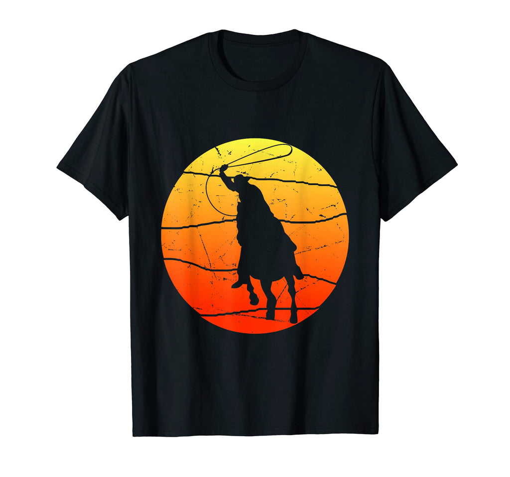 Cowboy Rope Lasso Western T-Shirt - Casual Everyday Wear Unisex - T-Shirt, Sweatshirt, Hoodie