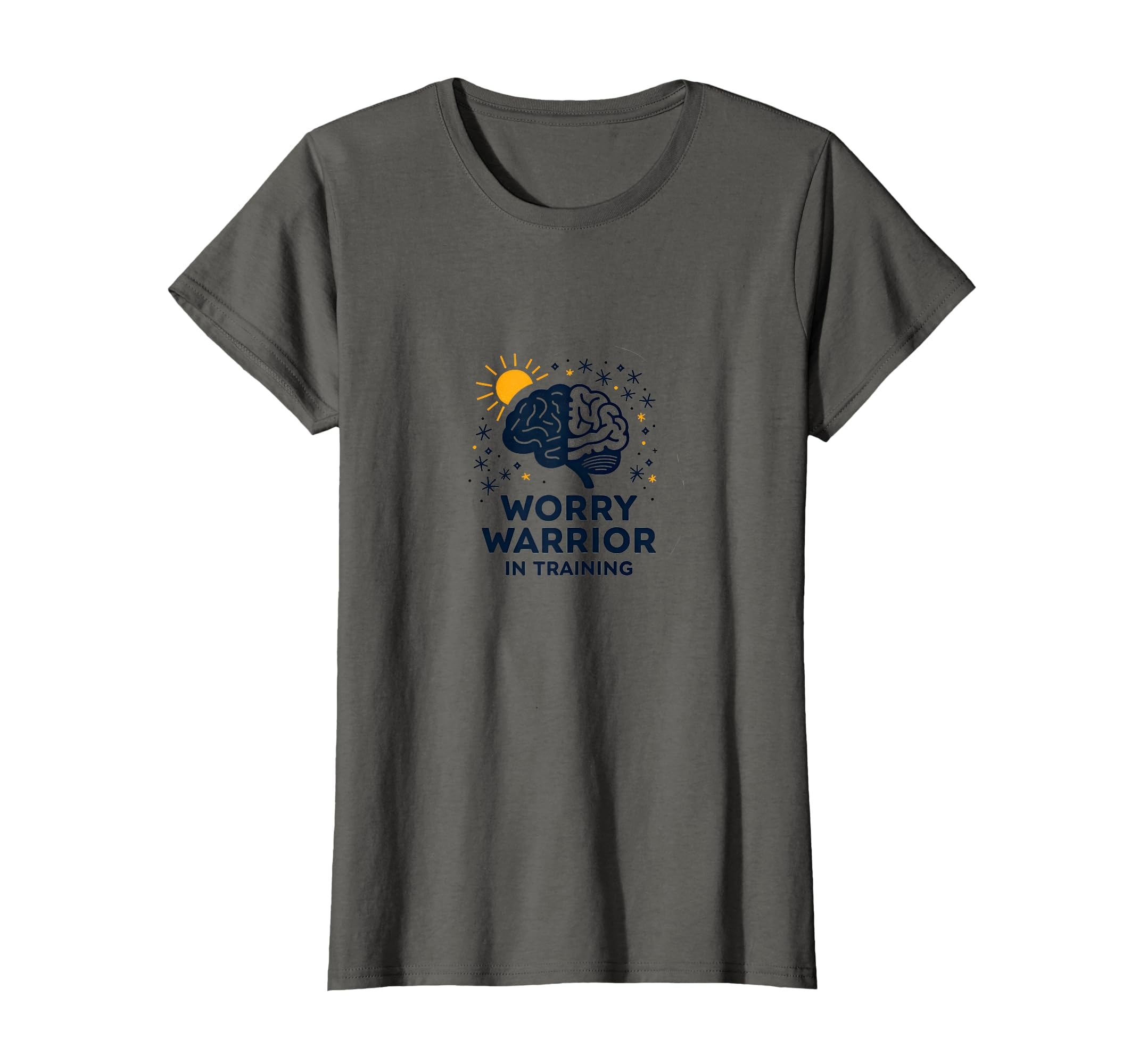 Anxiety Relief Worry Warrior T-Shirt - Custom Art Print for Adults - T-Shirt, Sweatshirt, Hoodie