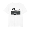 Set Boundaries Empowering Wall Art T-Shirt - Fun Novelty Design Unisex - T-Shirt, Sweatshirt, Hoodie