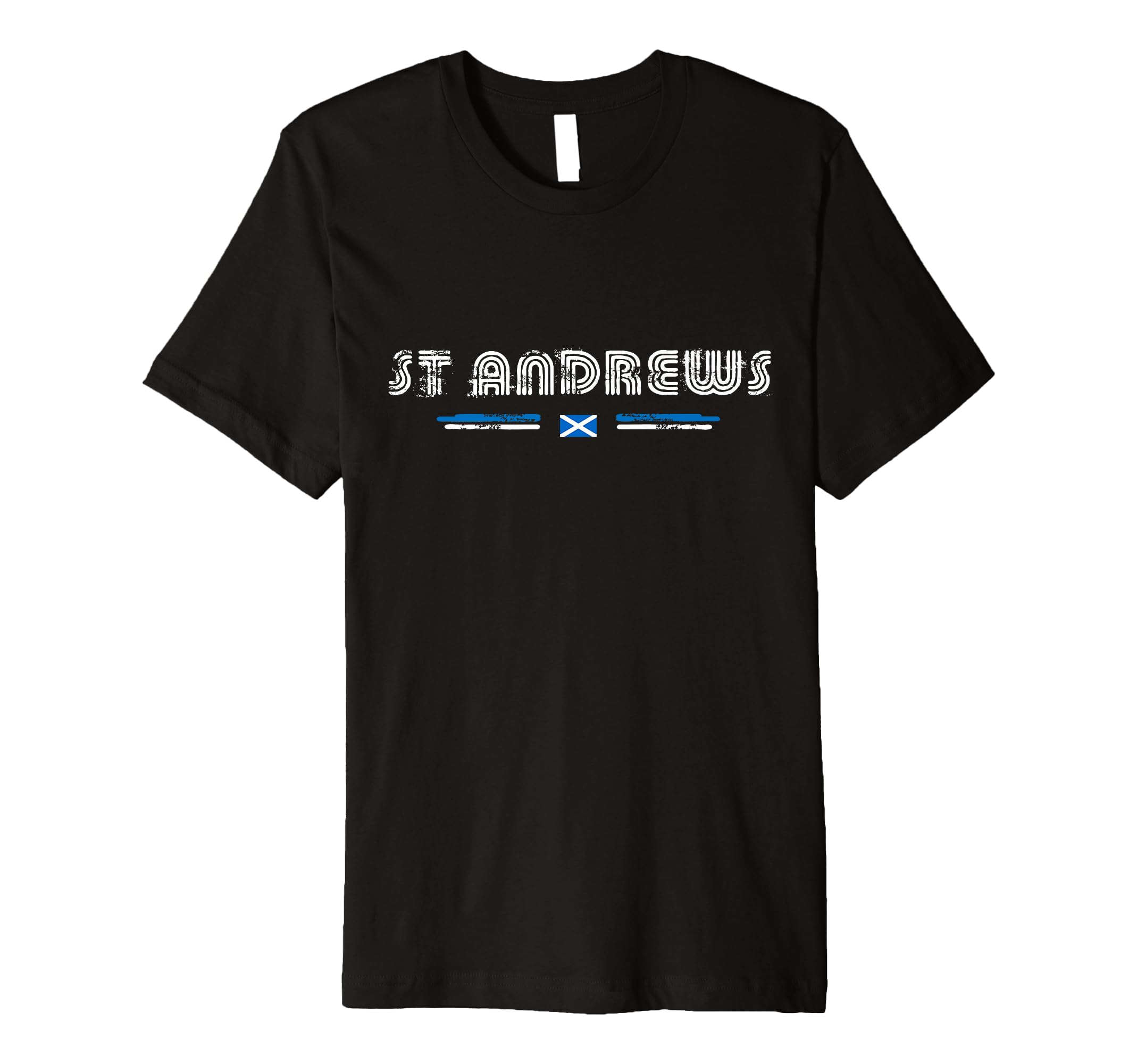 St Andrews Scotland 70S 80S Type T-Shirt - Streetwear Style Unisex - T-Shirt, Sweatshirt, Hoodie