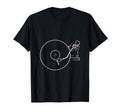 Vinyl Record Player Sketch Music Dj T-Shirt - Custom Art Print for Adults - T-Shirt, Sweatshirt, Hoodie