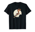Pinup Witch Halloween Illustration T-Shirt - Novelty Apparel Men Women - T-Shirt, Sweatshirt, Hoodie