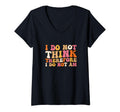 Womens I Do Not Think Therefore I Do Not T-Shirt - Custom Art Print Unisex - T-Shirt, Sweatshirt, Hoodie