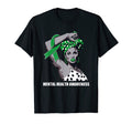 Strong Afro Mom Mental Health Awareness T-Shirt - Aesthetic Graphic Unisex - T-Shirt, Sweatshirt, Hoodie