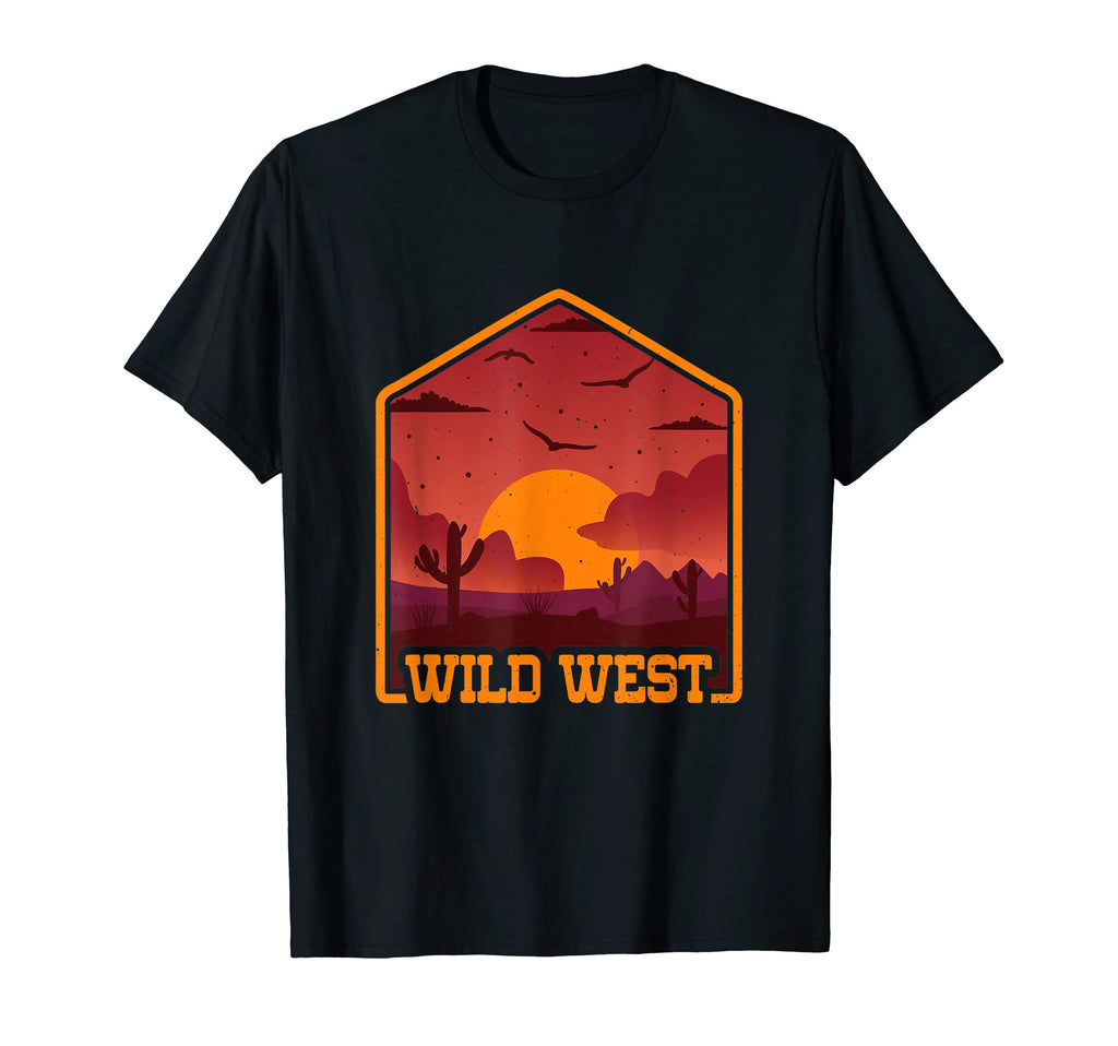 Wild West Western Country Rodeo T-Shirt - Aesthetic Graphic Men Women - T-Shirt, Sweatshirt, Hoodie