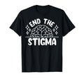 End Stigma Depression Anxiety Mental T-Shirt - Streetwear Style for Adults - T-Shirt, Sweatshirt, Hoodie