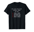 Places Im Not Going This Year T-Shirt - Streetwear Style for Adults - T-Shirt, Sweatshirt, Hoodie