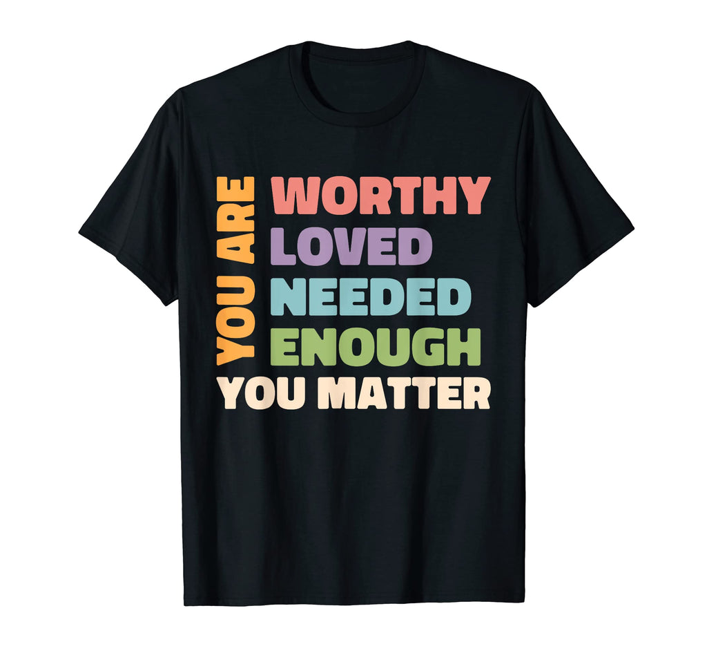You Matter Kindness Be Kind Groovy T-Shirt - Custom Art Print for Adults - T-Shirt, Sweatshirt, Hoodie