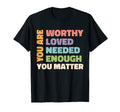 You Matter Kindness Be Kind Groovy T-Shirt - Custom Art Print for Adults - T-Shirt, Sweatshirt, Hoodie