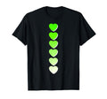 Green Love X6 Green T-Shirt - Streetwear Style for Adults - T-Shirt, Sweatshirt, Hoodie