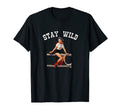 Stay Wild Cowgirl Pinup Western T-Shirt - Custom Art Print Men Women - T-Shirt, Sweatshirt, Hoodie