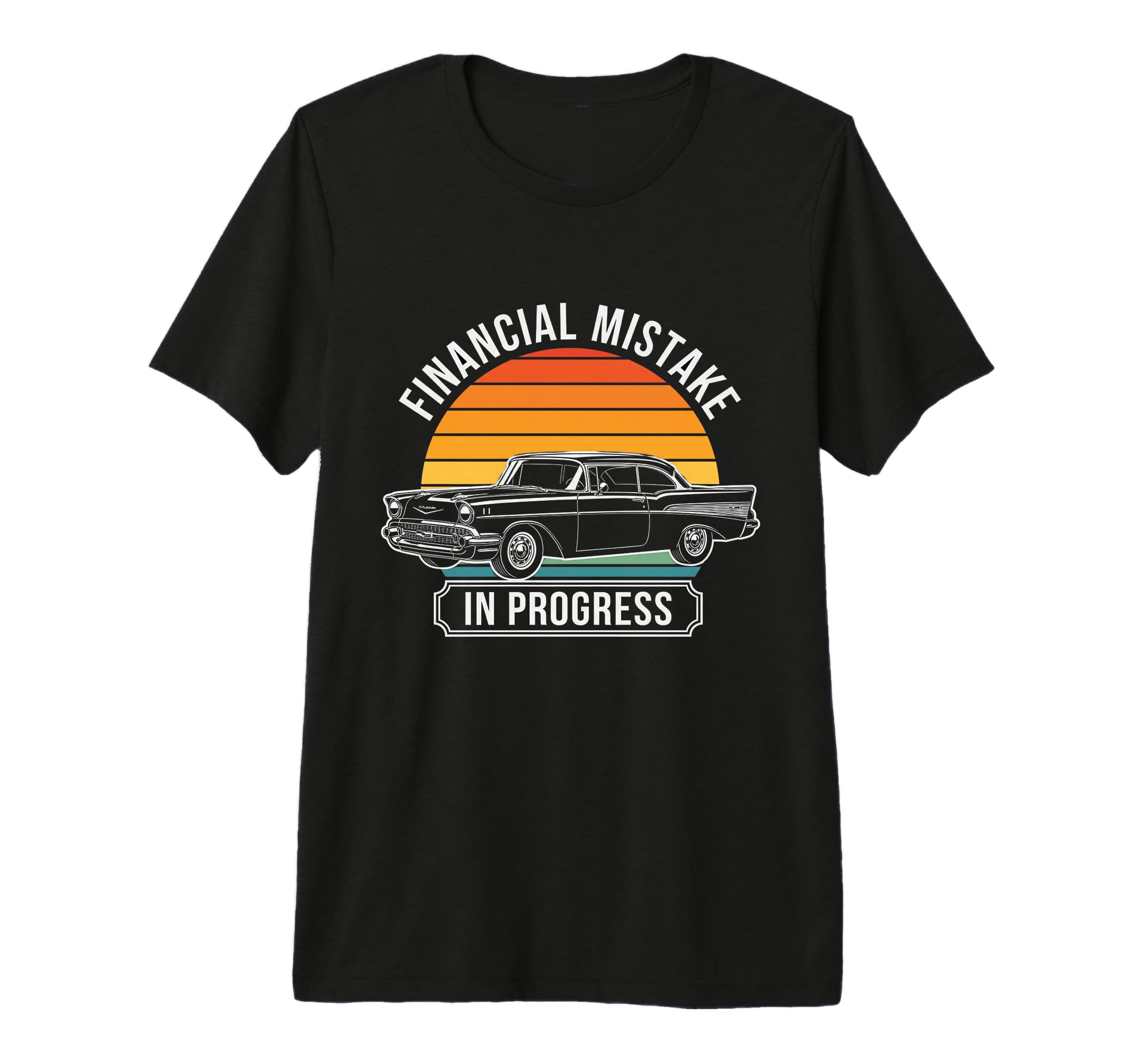 Financial Mistake Mechanic 57 Car Tri T-Shirt - Aesthetic Graphic Unisex - T-Shirt, Sweatshirt, Hoodie