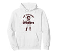 Cowgirl Just Here Cowboys Western Hoodie - Custom Art Print for Adults - T-Shirt, Sweatshirt, Hoodie