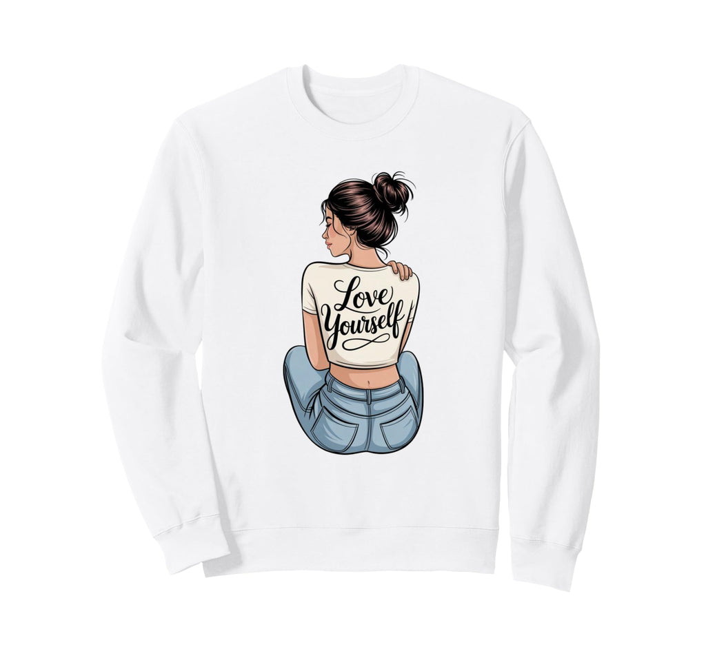 Love Yourself Self Care Sweatshirt - Novelty Apparel for Adults - T-Shirt, Sweatshirt, Hoodie