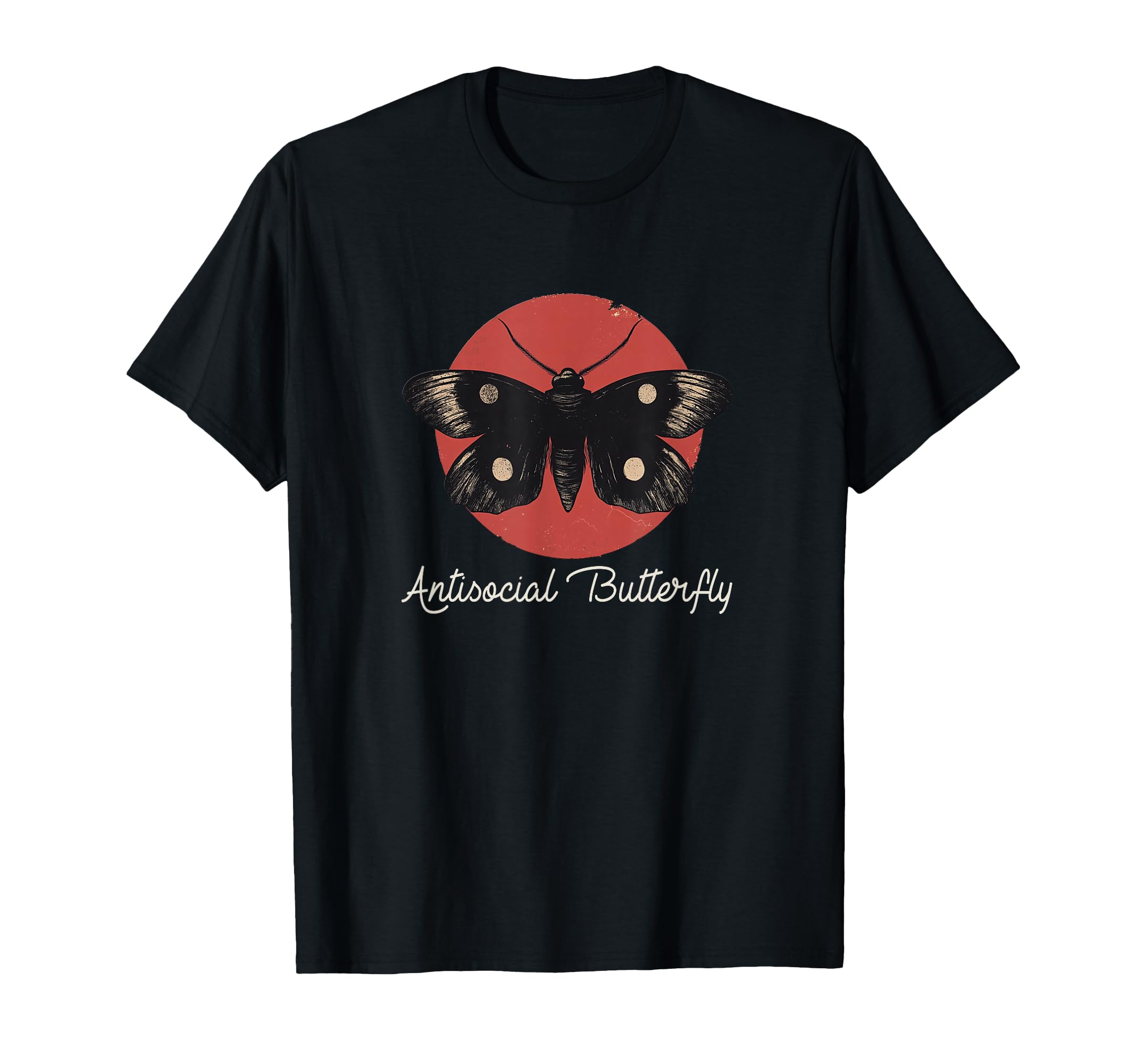Antisocial Butterfly Gift Hoodie - Fun Novelty Design Men Women - T-Shirt, Sweatshirt, Hoodie