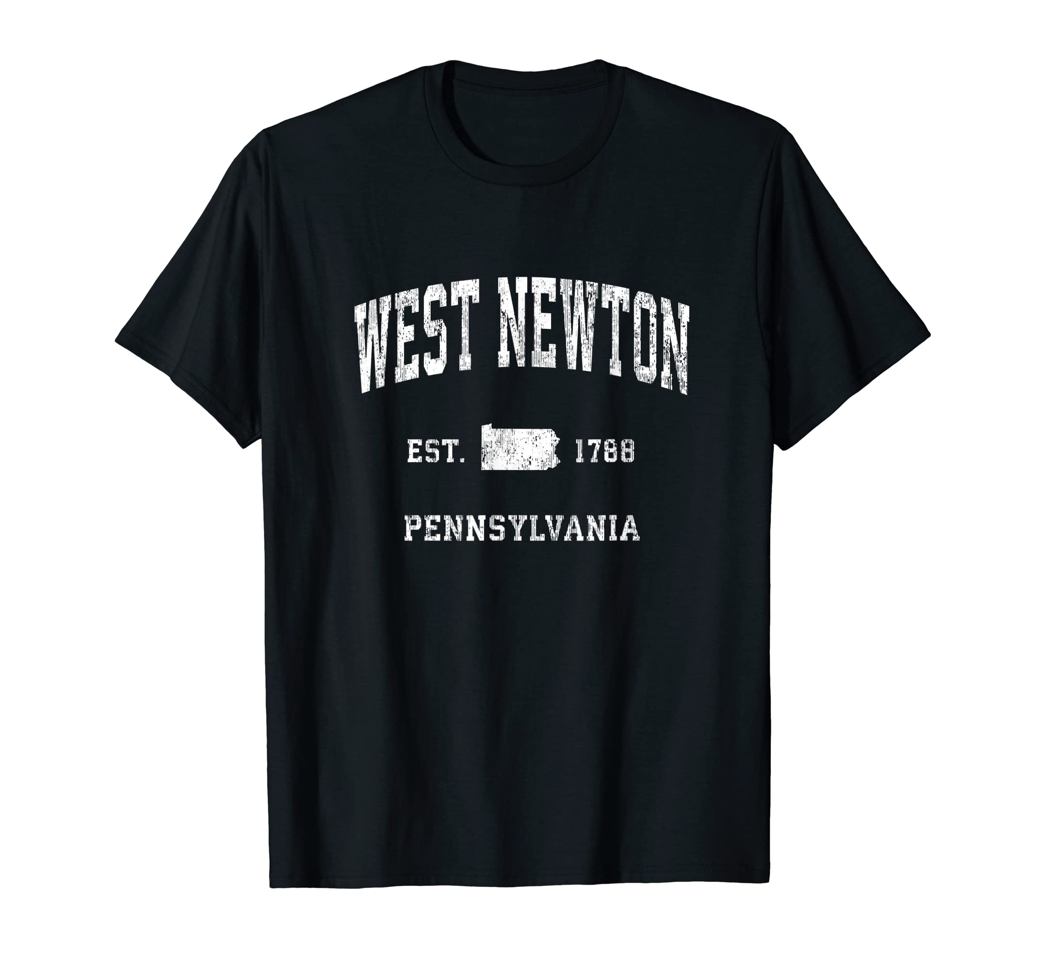 West Newton Pennsylvania Pa Athletic T-Shirt - Aesthetic Graphic Unisex - T-Shirt, Sweatshirt, Hoodie