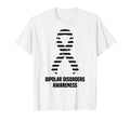 Bipolar Disorders Awareness Black And T-Shirt - Novelty Apparel Unisex - T-Shirt, Sweatshirt, Hoodie