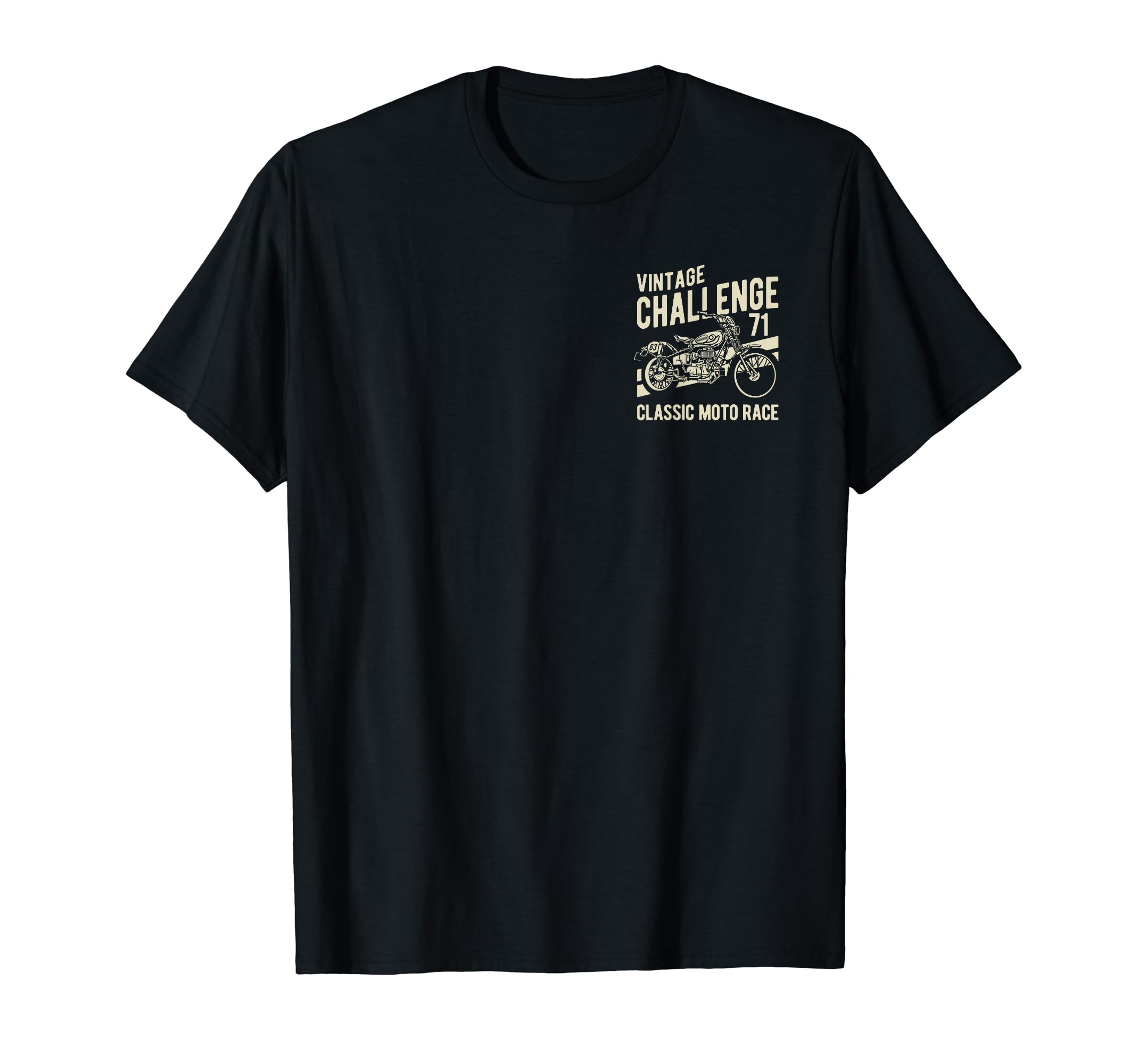 Challenge Motorcycle Race T-Shirt - Minimalist Print Unisex - T-Shirt, Sweatshirt, Hoodie