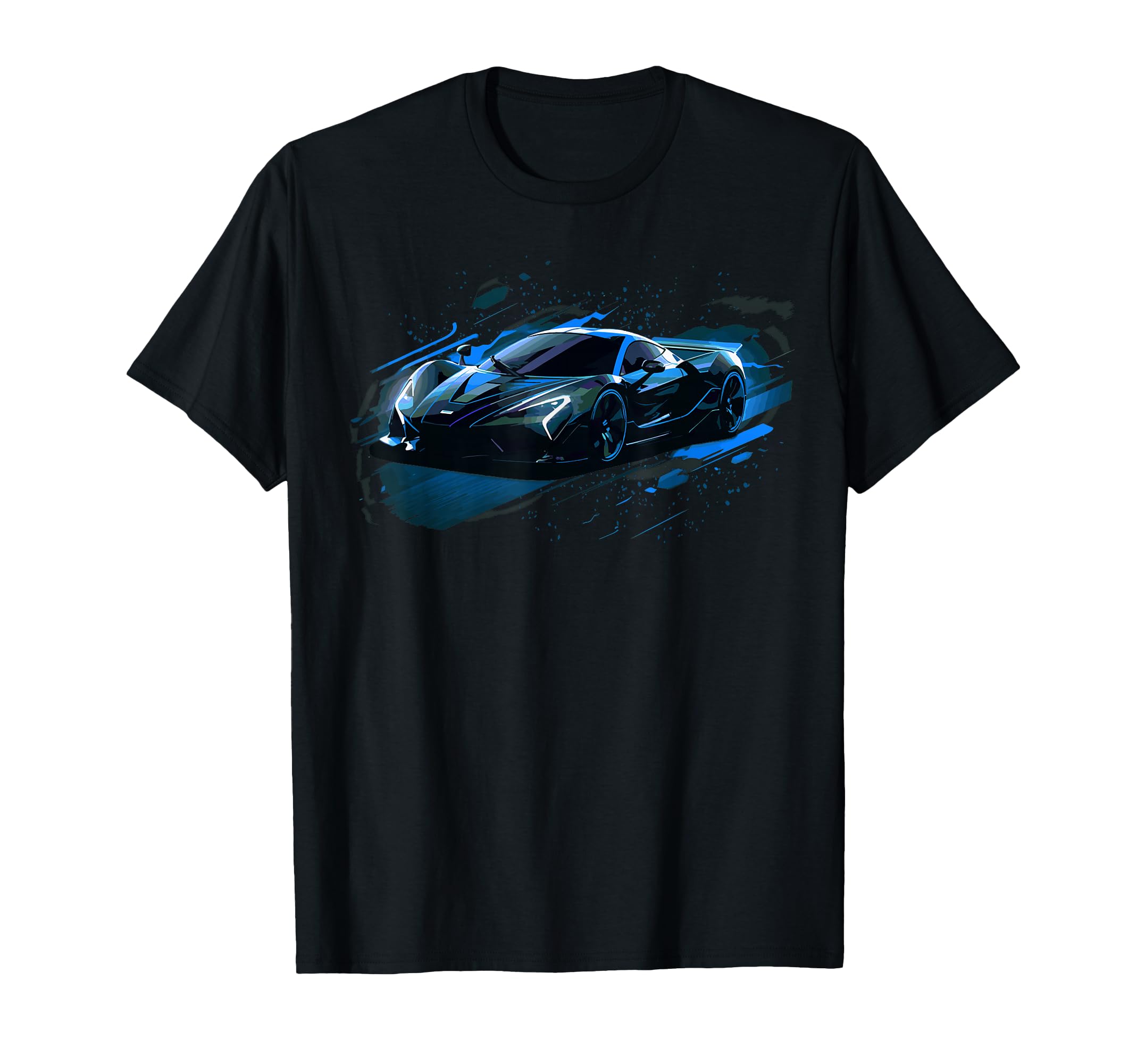 Exotic Concept Sports Car Supercar T-Shirt - Minimalist Print for Adults - T-Shirt, Sweatshirt, Hoodie