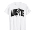 Auntie Racing Car Family Matching T-Shirt - Aesthetic Graphic Unisex - T-Shirt, Sweatshirt, Hoodie