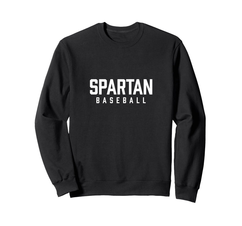 Spartan Inspired Baseball Sweatshirt - Trendy Graphic for Adults - T-Shirt, Sweatshirt, Hoodie