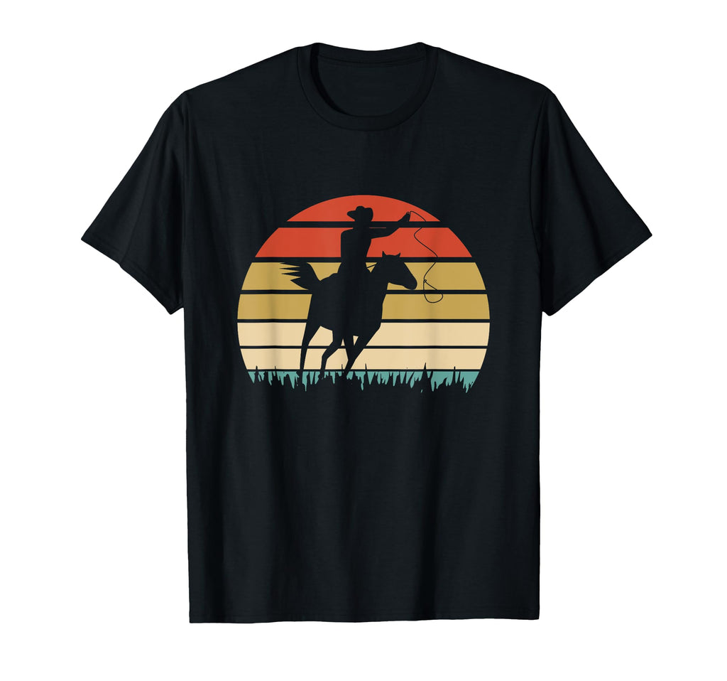 Country Cowboy Horseback Western Gift Hoodie - Graphic Print Unisex - T-Shirt, Sweatshirt, Hoodie