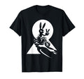 Hi Biker Shadow Rabbit Hand Motorcycle T-Shirt - Novelty Apparel Unisex - T-Shirt, Sweatshirt, Hoodie