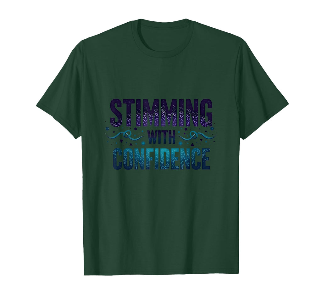 Stimming Confidence Neurodivergent T-Shirt - Aesthetic Graphic Men Women - T-Shirt, Sweatshirt, Hoodie