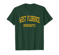West Florence High School Hs T-Shirt - Custom Art Print for Adults - T-Shirt, Sweatshirt, Hoodie