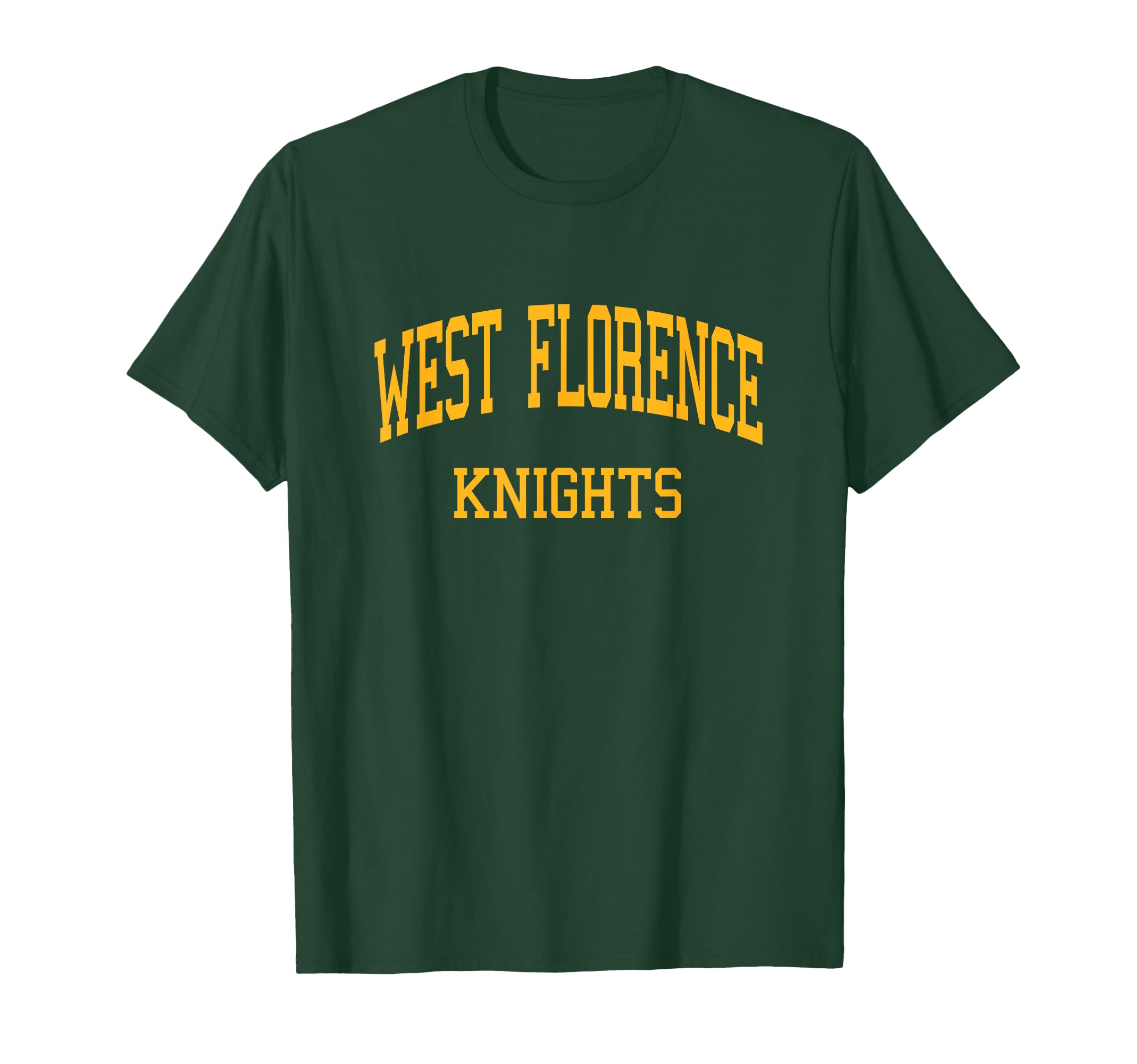 West Florence High School Hs T-Shirt - Custom Art Print for Adults - T-Shirt, Sweatshirt, Hoodie