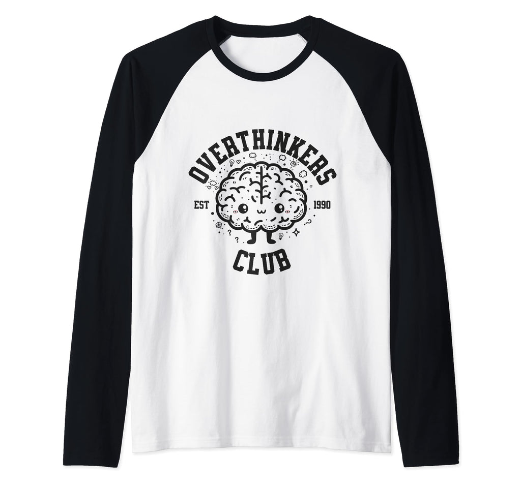 Overthinkers Club Established 1990 Sweatshirt - Graphic Print for Adults - T-Shirt, Sweatshirt, Hoodie