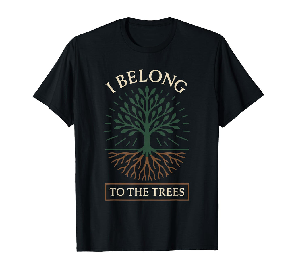 Forest Walk Overthinker Mental Reset T-Shirt - Custom Art Print for Adults - T-Shirt, Sweatshirt, Hoodie