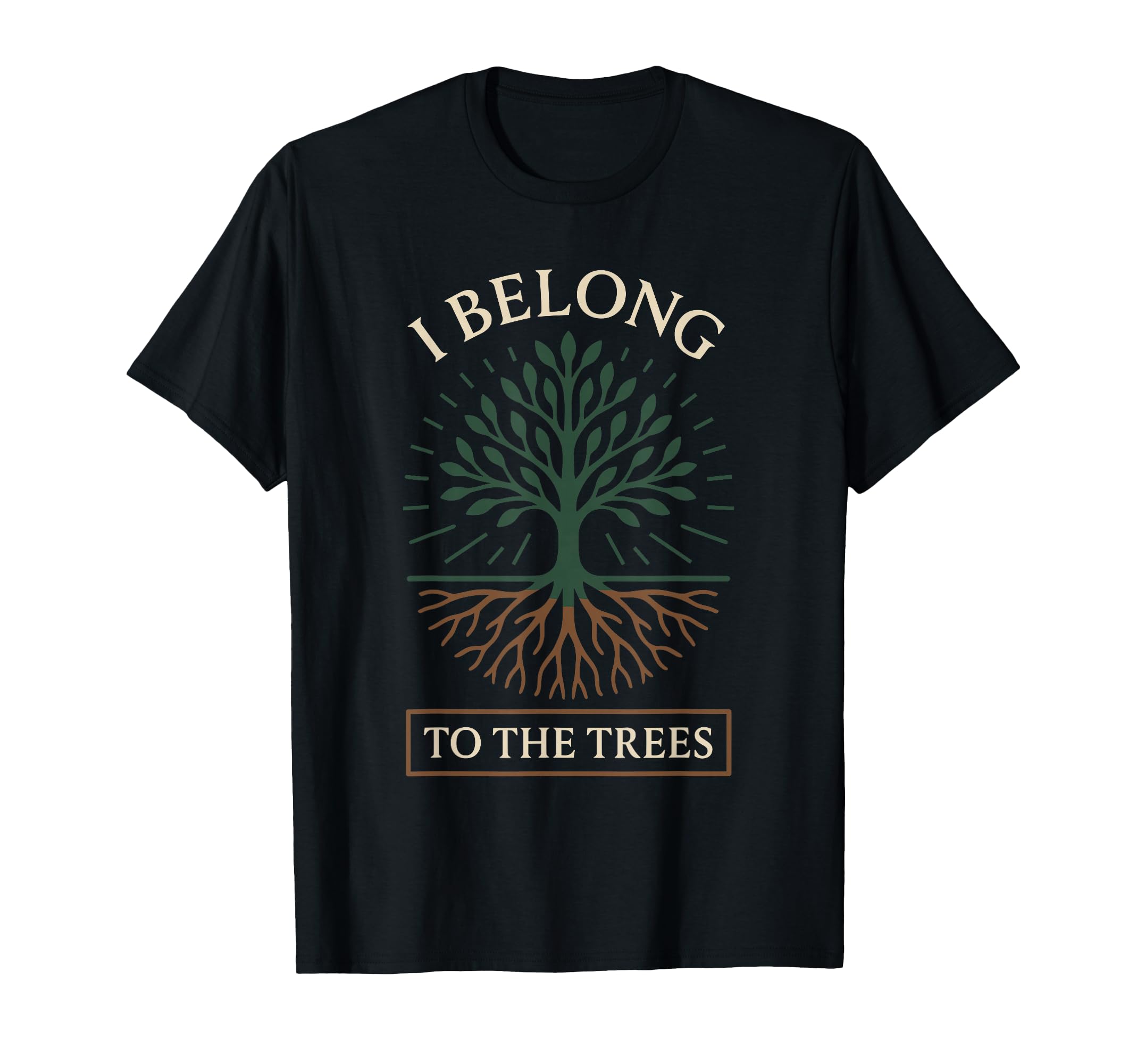 Forest Walk Overthinker Mental Reset T-Shirt - Custom Art Print for Adults - T-Shirt, Sweatshirt, Hoodie